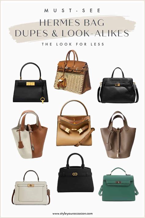 faux sacs hermes|hermes padlock bag dupe.